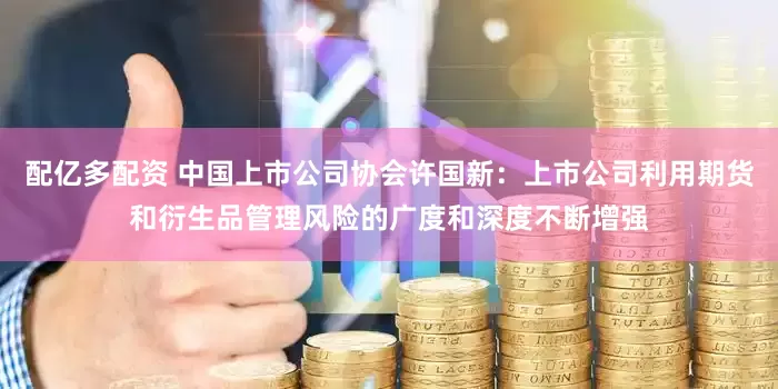 配亿多配资 中国上市公司协会许国新：上市公司利用期货和衍生品管理风险的广度和深度不断增强